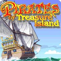 Front Cover for Pirates of Treasure Island (Macintosh)