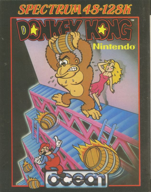 Front Cover for Donkey Kong (ZX Spectrum)