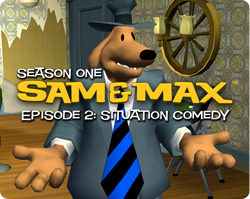 Front Cover for Sam & Max: Episode 2 - Situation: Comedy (Windows) (GameTap release)
