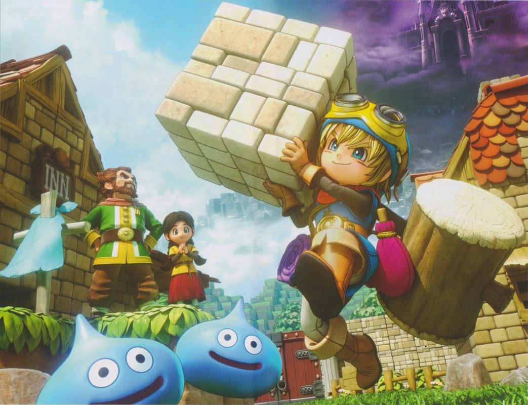 Inside Cover for Dragon Quest Builders (Nintendo Switch): Complete