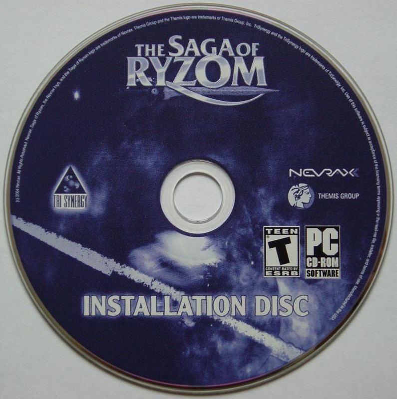 Media for The Saga of Ryzom (Windows): Disc 1/2