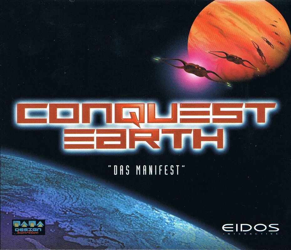 Other for Conquest Earth: "First Encounter" (DOS and Windows): Jewel Case - Front