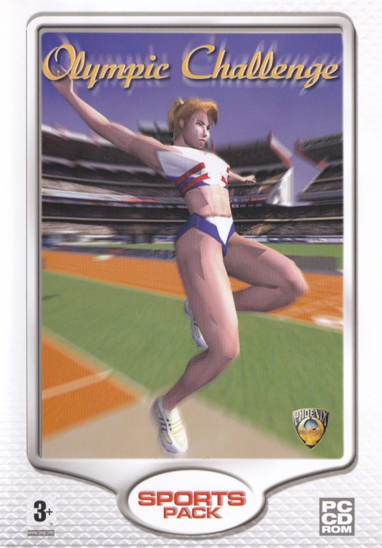 Inside Cover for 8 Great Sports PC Games (Windows): Olympic Challenge: Keep Case Front