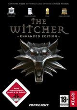 Front Cover for The Witcher: Enhanced Edition (Macintosh and Windows) (Gamesload release)