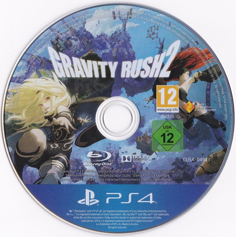 Media for Gravity Rush 2 (PlayStation 4)