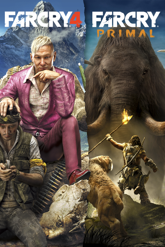 Front Cover for Far Cry 4 + Far Cry: Primal Bundle (Xbox One) (Download release)