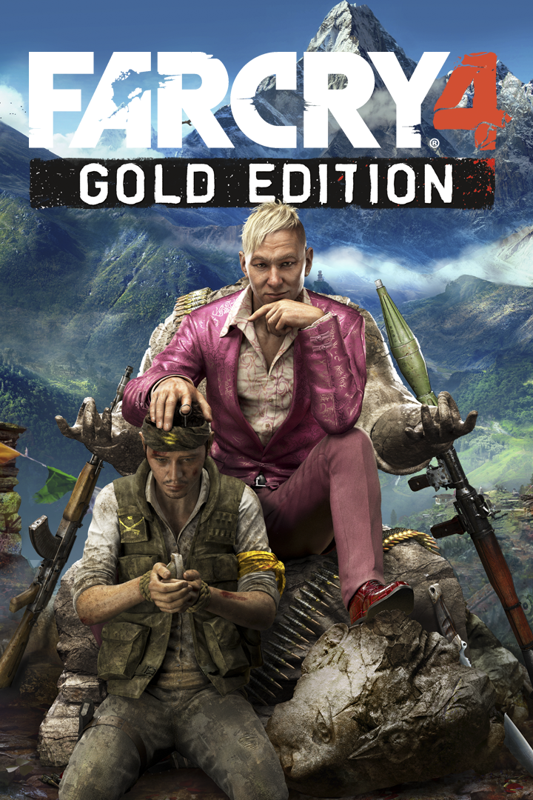 Front Cover for Far Cry 4: Gold Edition (Xbox One) (download release): 2nd version