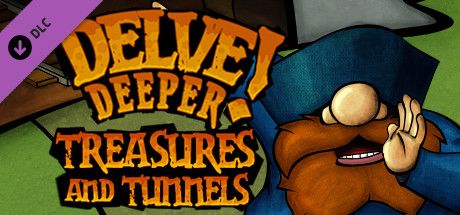 Front Cover for Delve Deeper! Treasures and Tunnels (Windows) (Steam release)