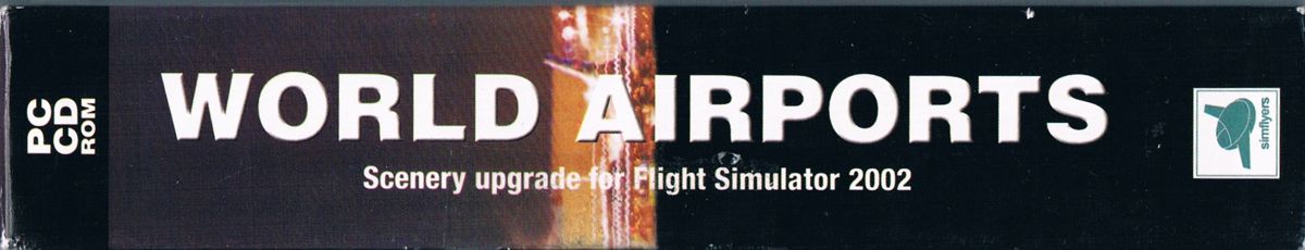 Spine/Sides for World Airports (Windows): Front Cover Left Side