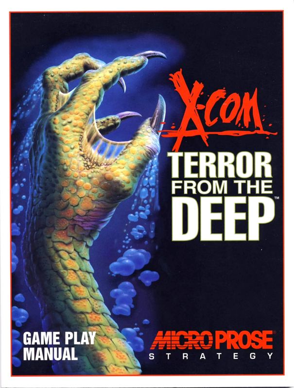Terror from the Deep cover or packaging material MobyGames