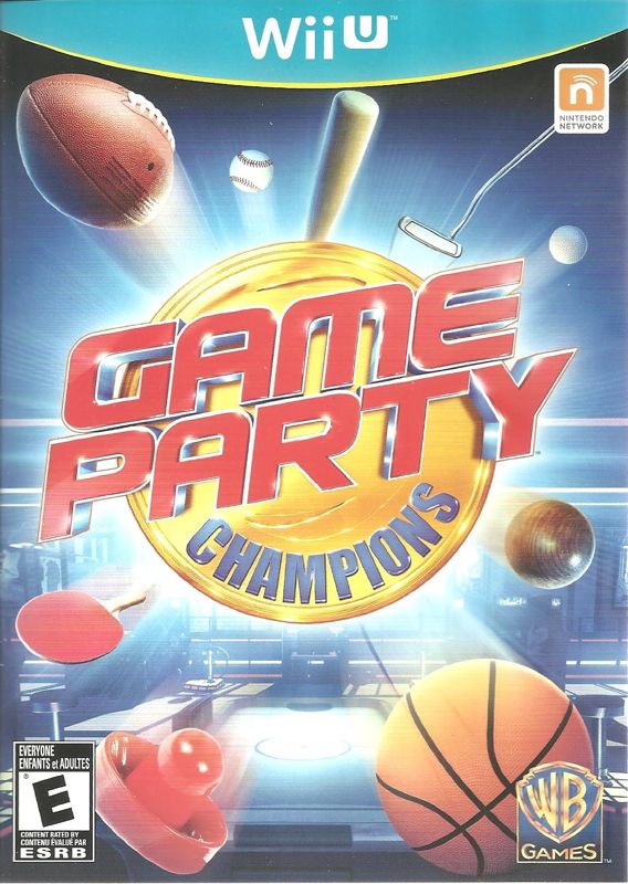 Front Cover for Game Party: Champions (Wii U)