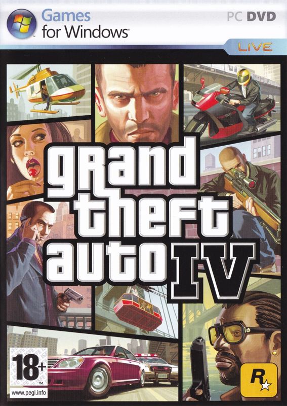 Front Cover for Grand Theft Auto IV (Windows)