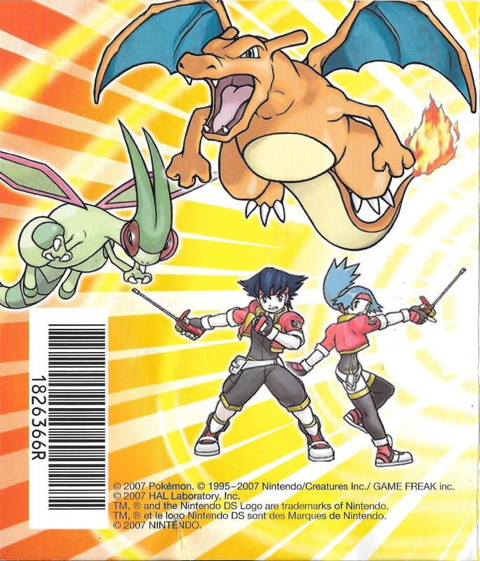 Pokémon Ranger cover or packaging material - MobyGames