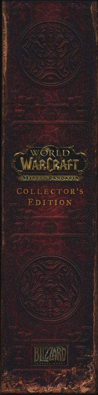 Spine/Sides for World of WarCraft: Mists of Pandaria (Collector's Edition) (Macintosh and Windows): Left