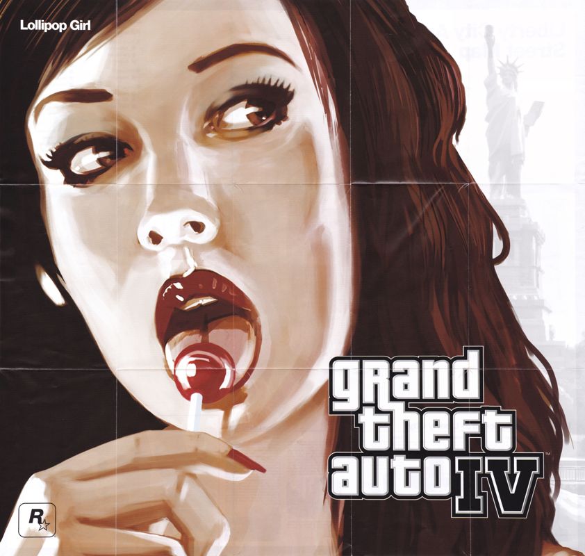Extras for Grand Theft Auto IV (Windows): Poster (Back of Map)