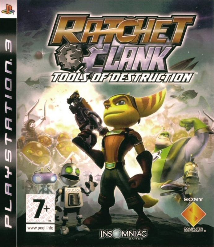 Front Cover for Ratchet & Clank Future: Tools of Destruction (PlayStation 3)