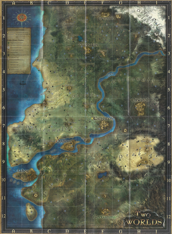 Map for Two Worlds: Game of the Year Edition (Windows)