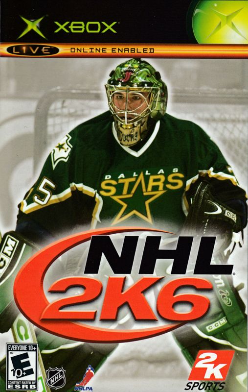Manual for NHL 2K6 (Xbox): Front