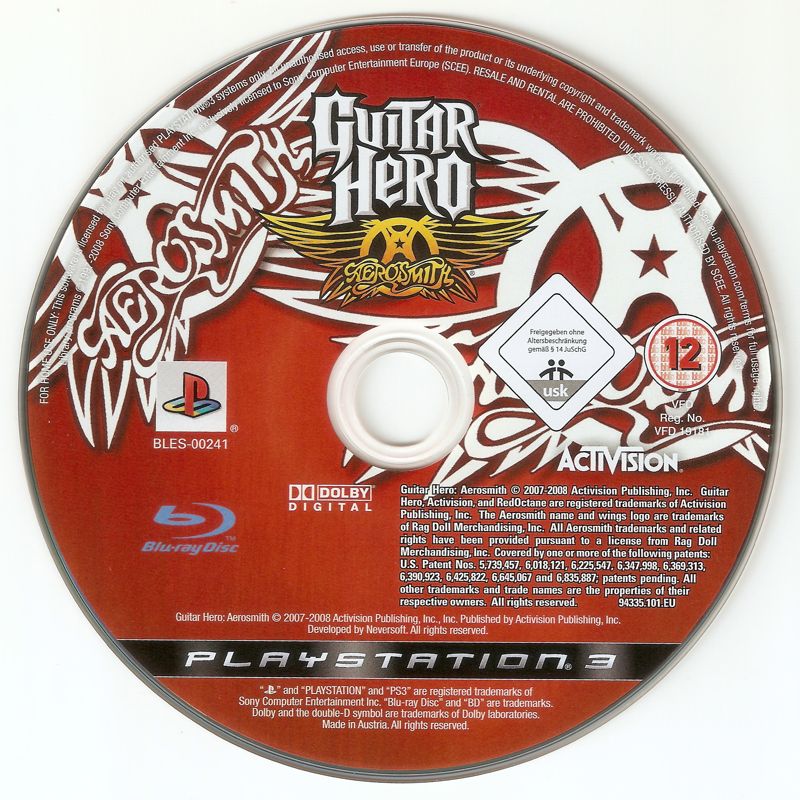 Media for Guitar Hero: Aerosmith (PlayStation 3)