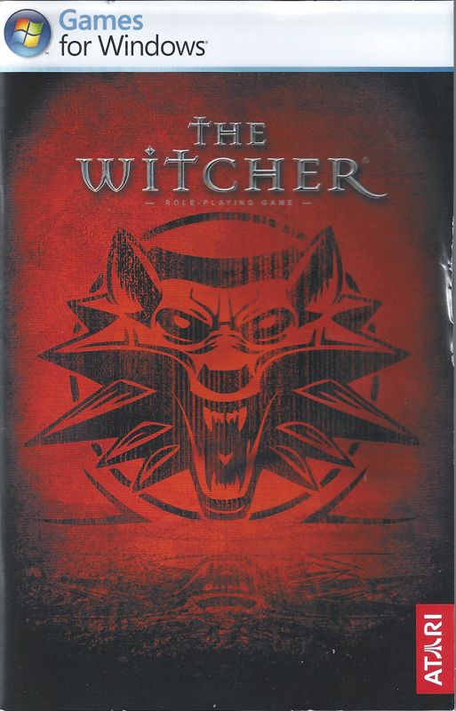 Manual for The Witcher (Windows): Front