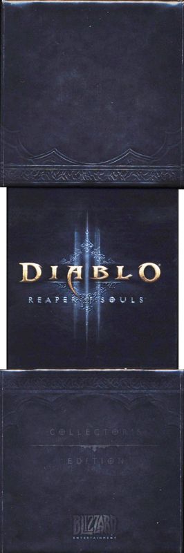 Spine/Sides for Diablo III: Reaper of Souls (Collector's Edition) (Macintosh and Windows): Left