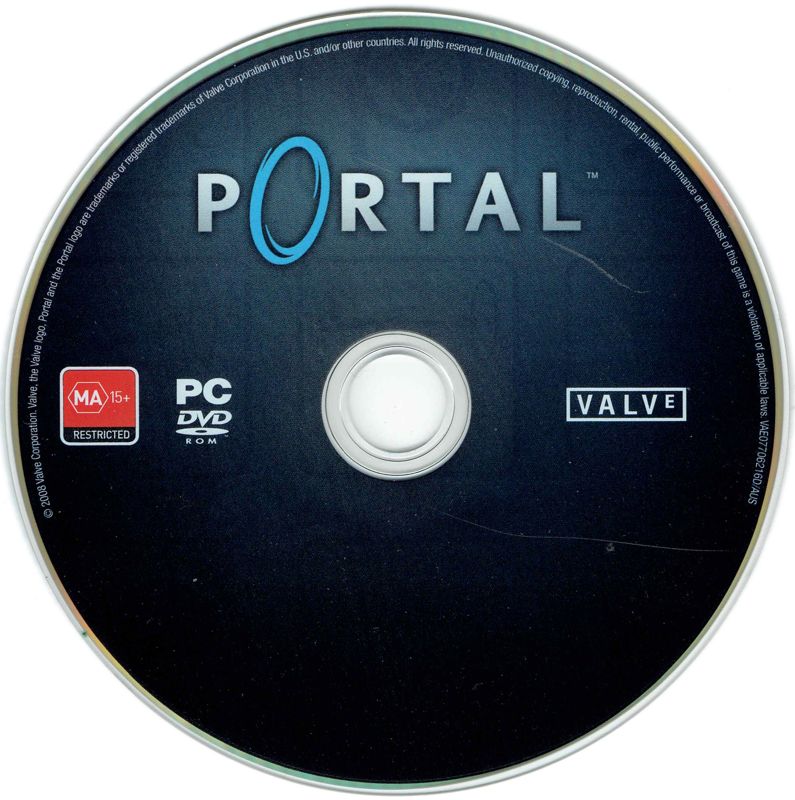 Portal cover or packaging material - MobyGames