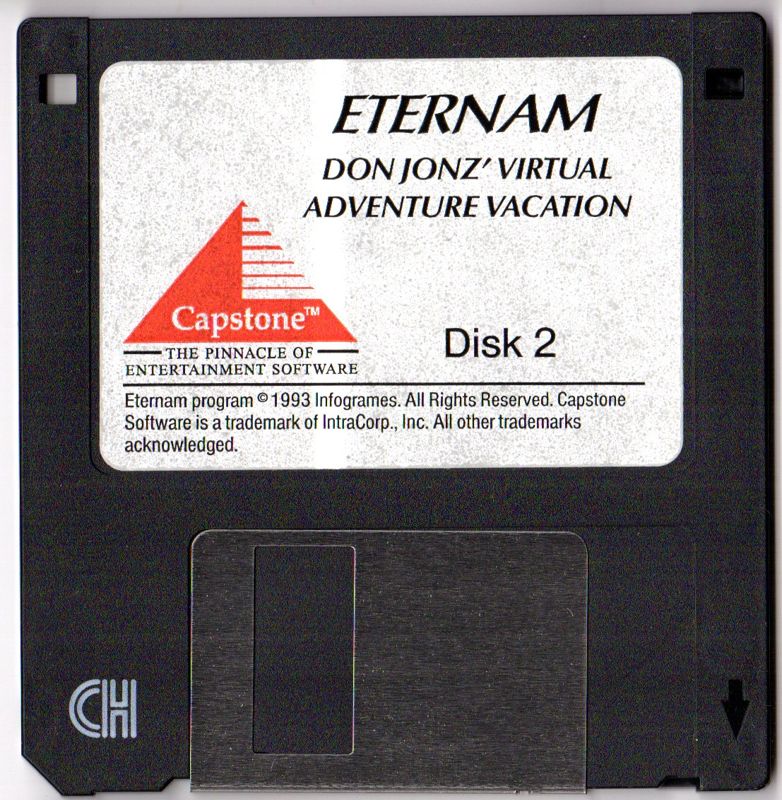 Media for Eternam (DOS): 3.5" Disk 2