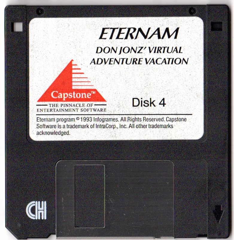 Media for Eternam (DOS): 3.5" Disk 4