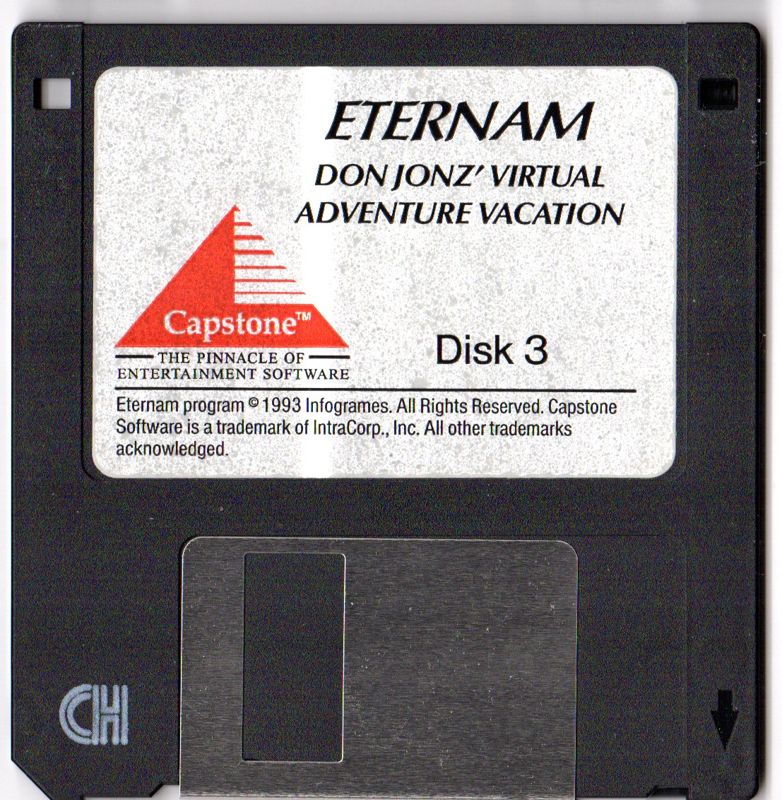 Media for Eternam (DOS): 3.5" Disk 3