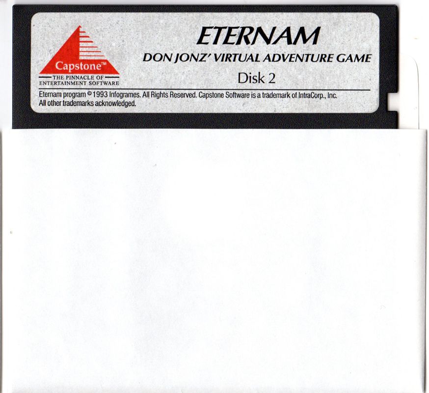 Media for Eternam (DOS): 5.25" Disk 2