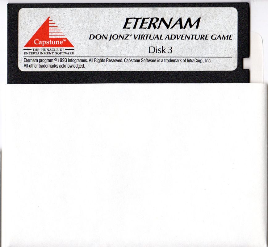 Media for Eternam (DOS): 5.25" Disk 3