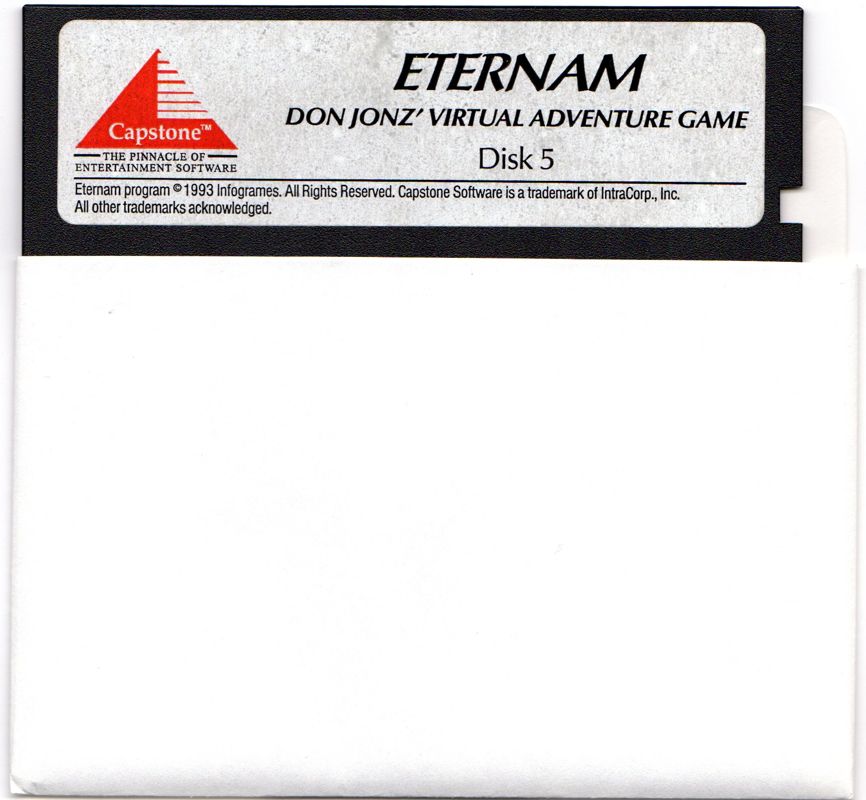 Media for Eternam (DOS): 5.25" Disk 5