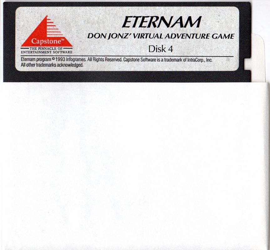 Media for Eternam (DOS): 5.25" Disk 4