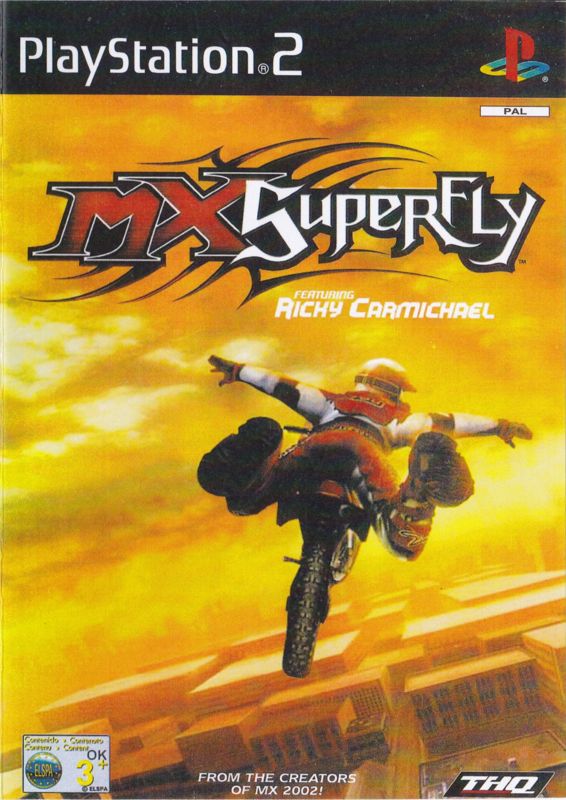 MX Superfly Featuring Ricky Carmichael  MX Super Fly para Playstation 2  (2002)