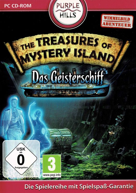 Front Cover for The Treasures of Mystery Island: The Ghost Ship (Windows) (Purple Hills release)