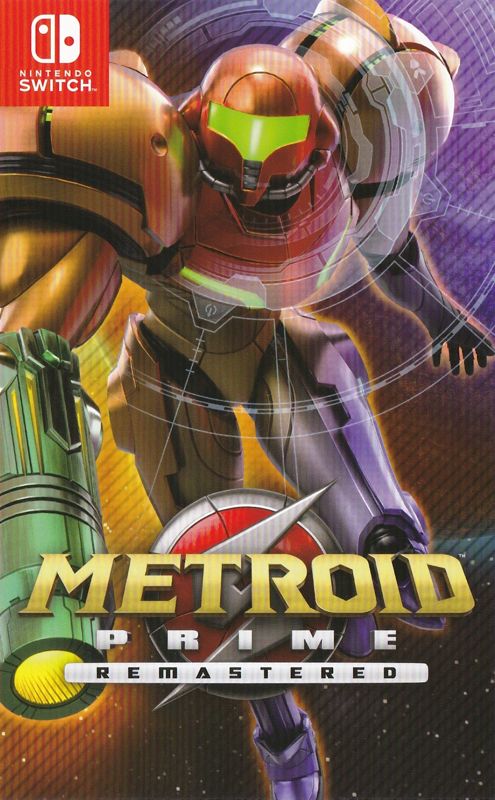 Inside Cover for Metroid Prime: Remastered (Nintendo Switch): Alternate Front Cover