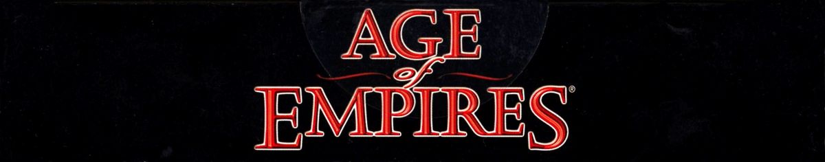 Spine/Sides for Age of Empires (Macintosh): Top