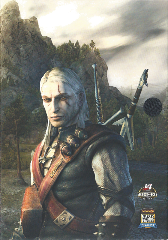 Inside Cover for The Witcher (Windows): Right
