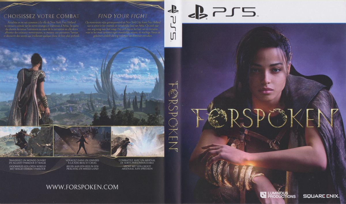 Inside Cover for Forspoken (PlayStation 5): Complete