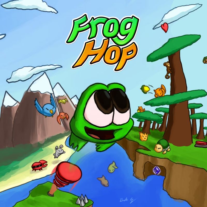 Front Cover for Frog Hop (PlayStation 4) (download release)