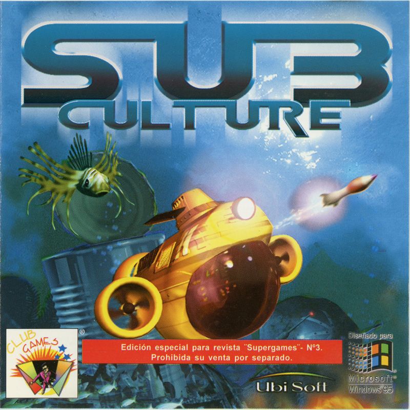 Front Cover for Sub Culture (Windows) (Supergames covermount)