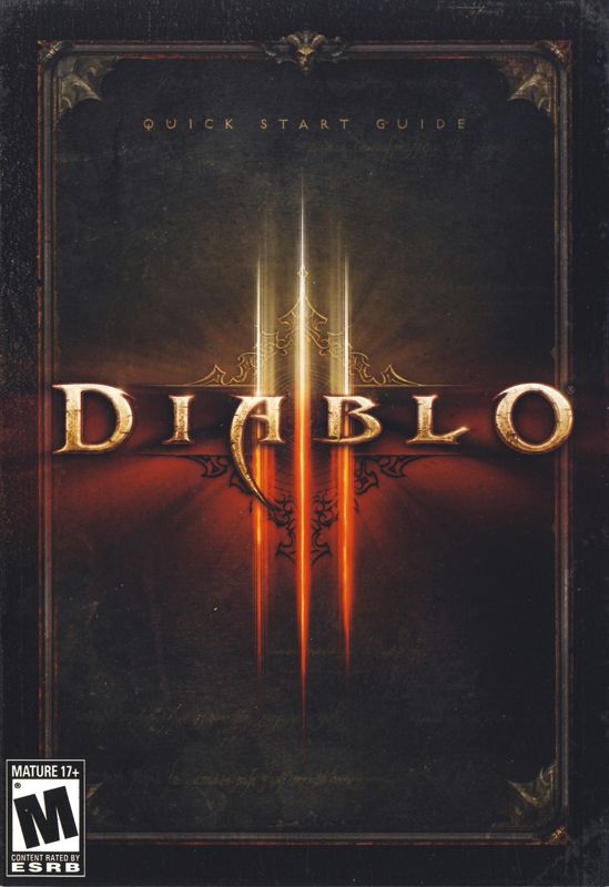 Manual for Diablo III (Macintosh and Windows): Front