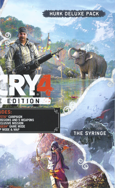 Other for Far Cry 4: Gold Edition (Windows): DLC Voucher - Right Flap