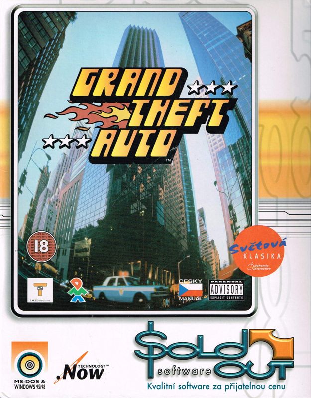 Front Cover for Grand Theft Auto (Windows) (SoldOut Software release)