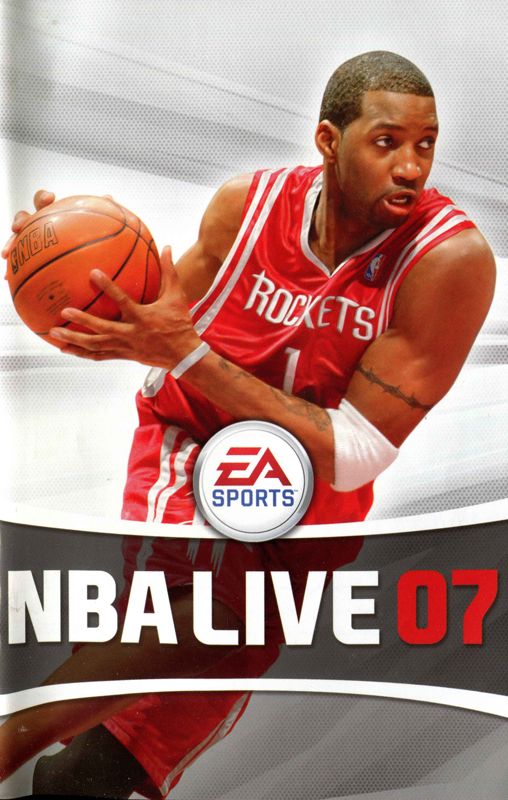 Manual for NBA Live 07 (PlayStation 2): Front