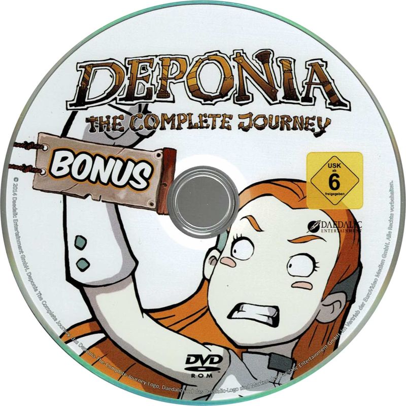 Media for Deponia: The Complete Journey (Macintosh and Windows): Bonus Disc