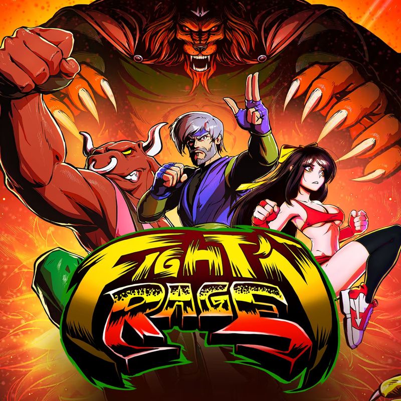 Front Cover for Fight'N Rage (PlayStation 4) (download release): 2nd version