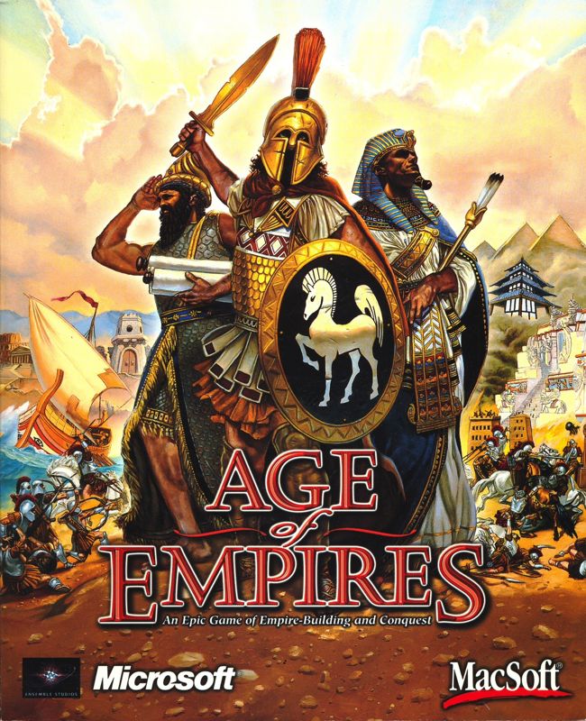 Manual for Age of Empires (Macintosh): Front