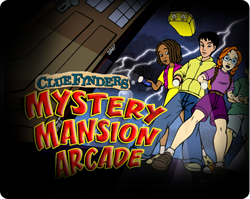 Front Cover for ClueFinders: Mystery Mansion Arcade (Windows) (GameTap release)
