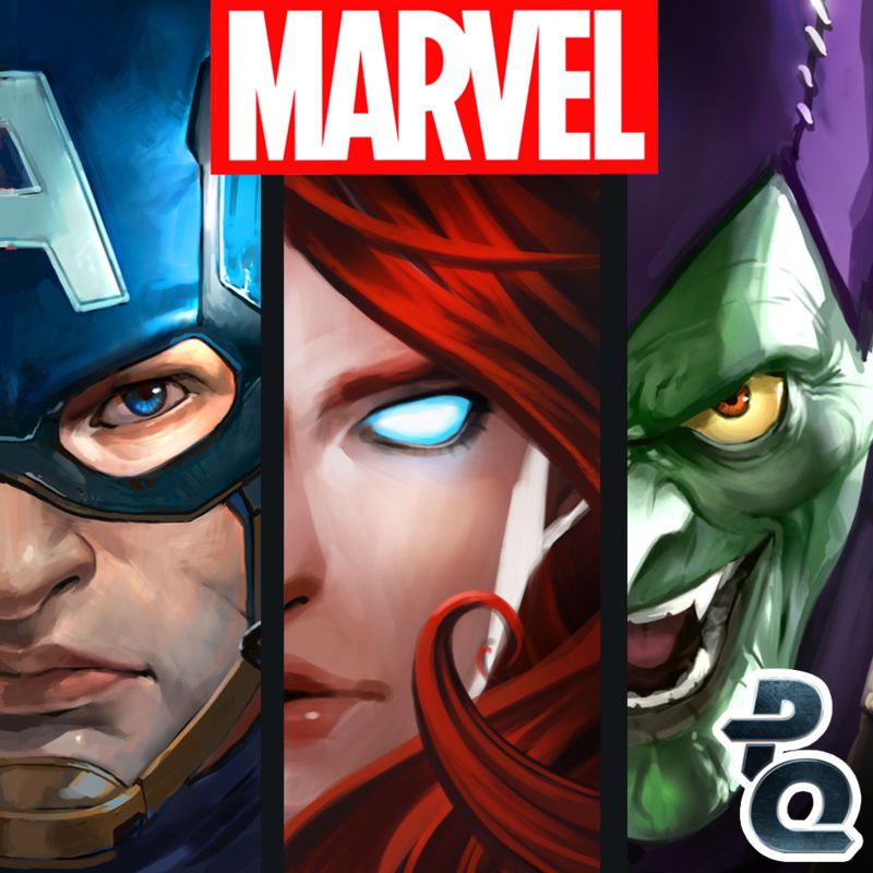 Front Cover for Marvel Puzzle Quest (iPad and iPhone): R115 release